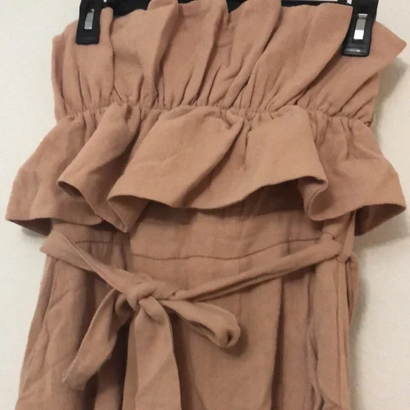 Mittoshop Strapless Ruffle Romper - Picture 3 of 6